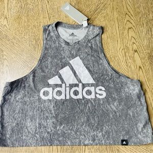 NWT Adidas Vintage Sleeveless Crop